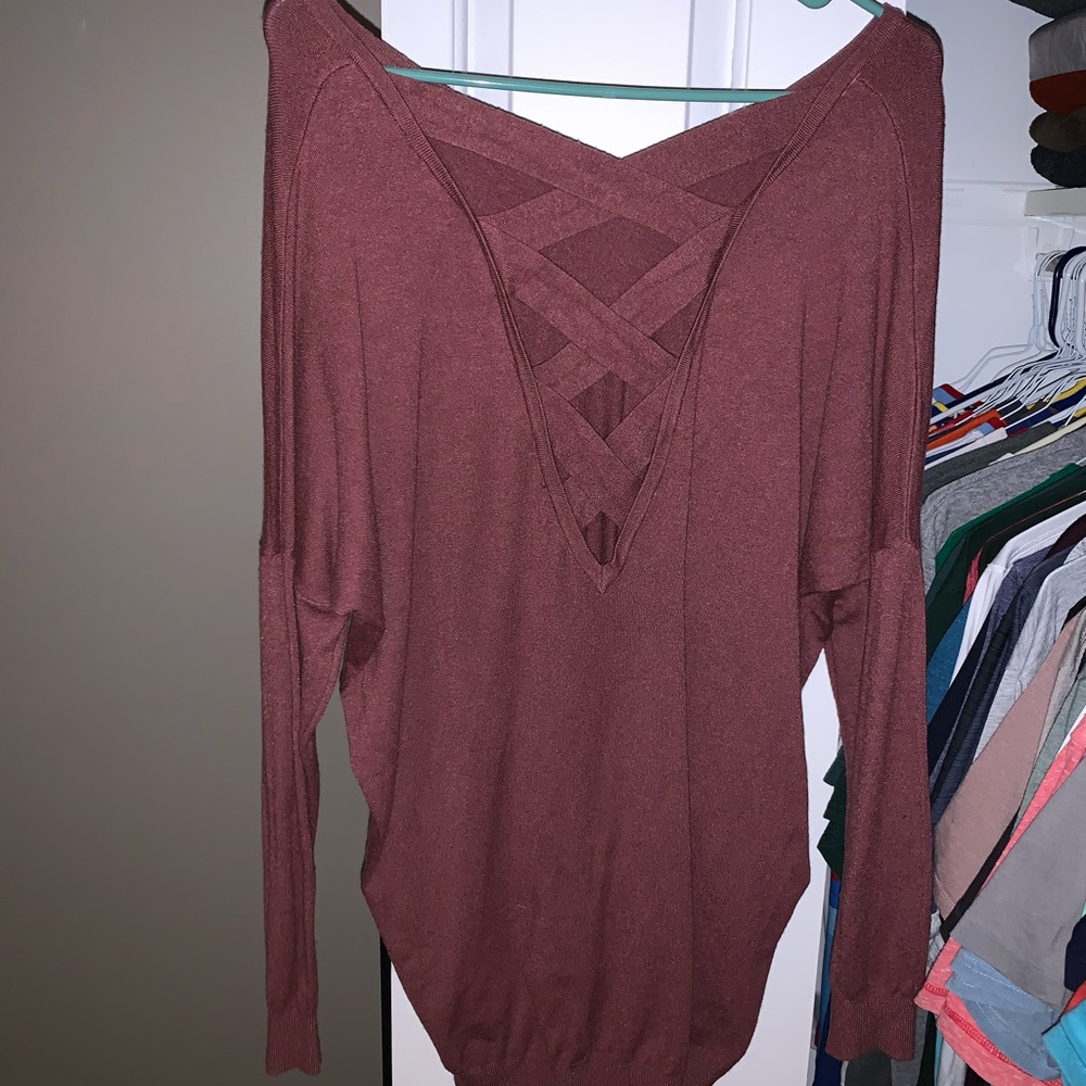 Tunic sweater, can be worn as dress with tights